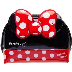 New - The Crème Shop Minnie Mouse Cosmetic Bag
